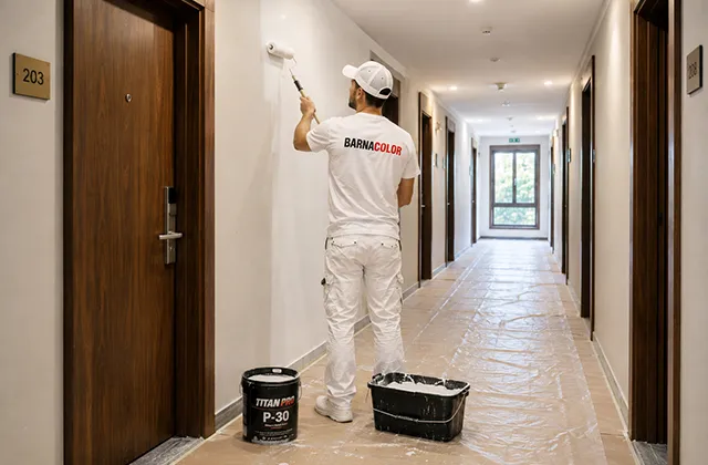 Pintar Hotel en Barcelona - BARNACOLOR